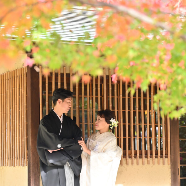 前撮り|和装|フォトウェディング|名古屋|北徳|中村公園|和装ロケーションフォト