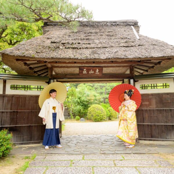前撮り|和装|フォトウェディング|名古屋|北徳|東山荘|和装ロケーションフォト
