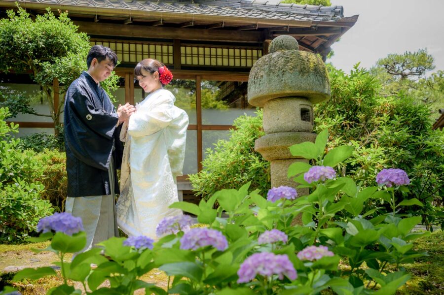 中村公園ロケ　前撮り　和装　名古屋　北徳