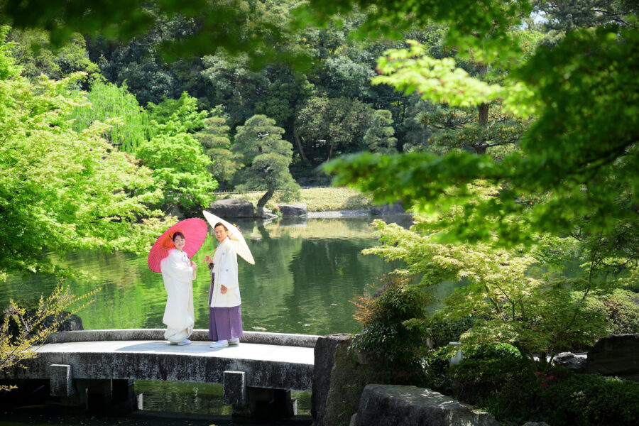 前撮り｜和装｜フォトウェディング｜名古屋｜徳川園