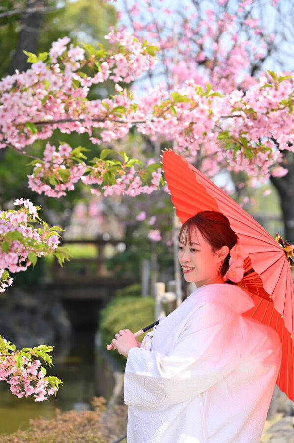 前撮り｜和装｜フォトウェディング｜名古屋｜北徳｜中村公園｜和装ロケーションフォト