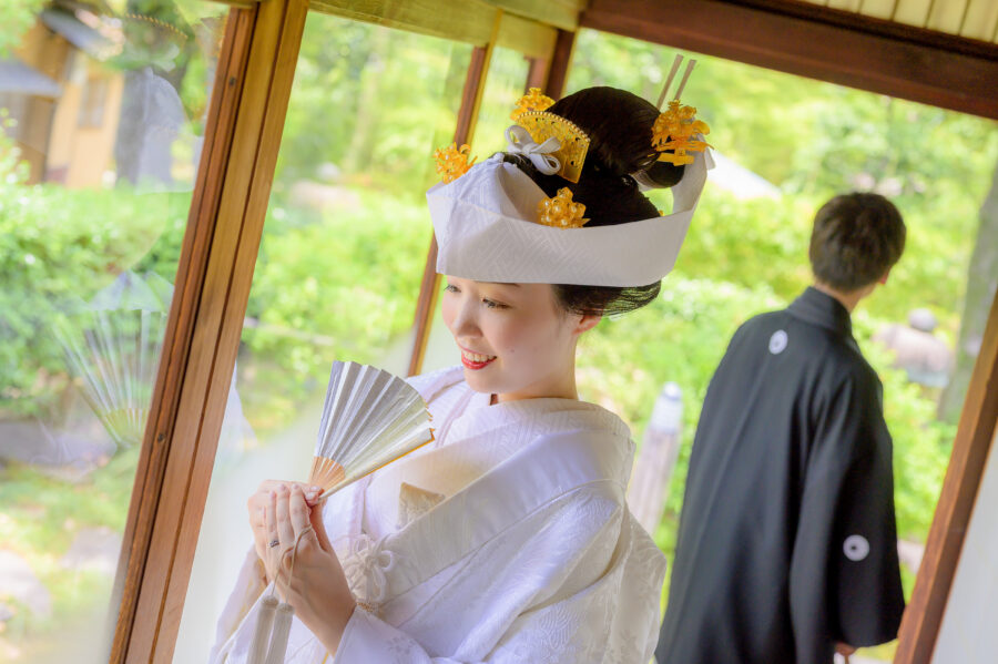 前撮り｜和装撮影｜フォトウェディング｜名古屋｜結髪