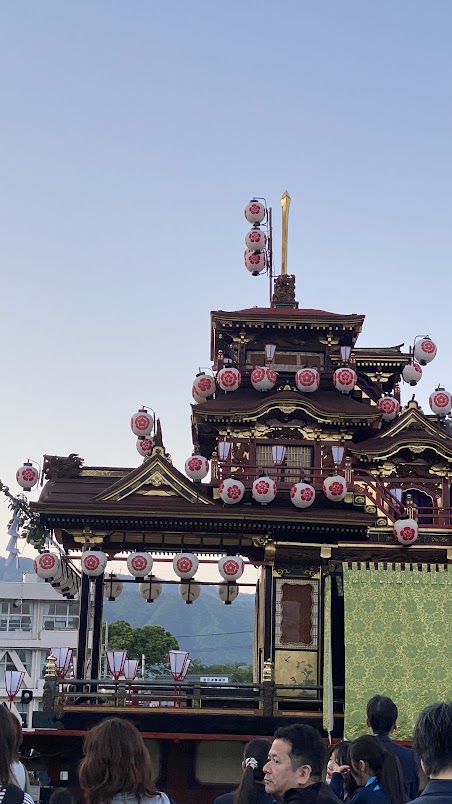 北徳　垂井曳山祭り　地歌舞伎