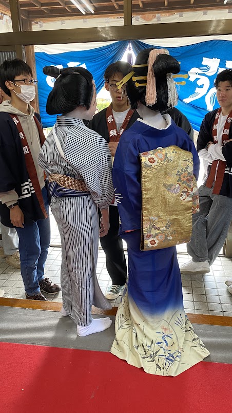 垂井曳山祭り　地歌舞伎