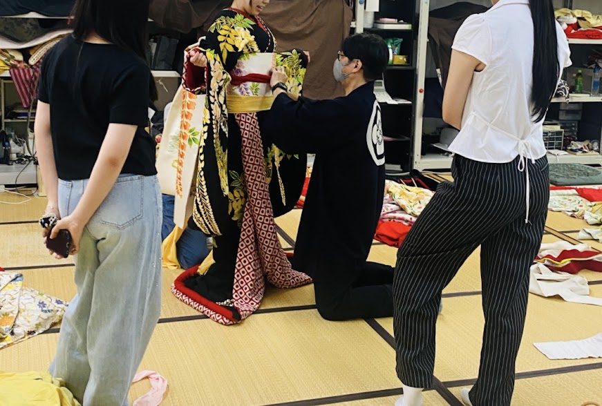 舞台衣裳｜和装｜着付｜名古屋｜北徳｜就労体験