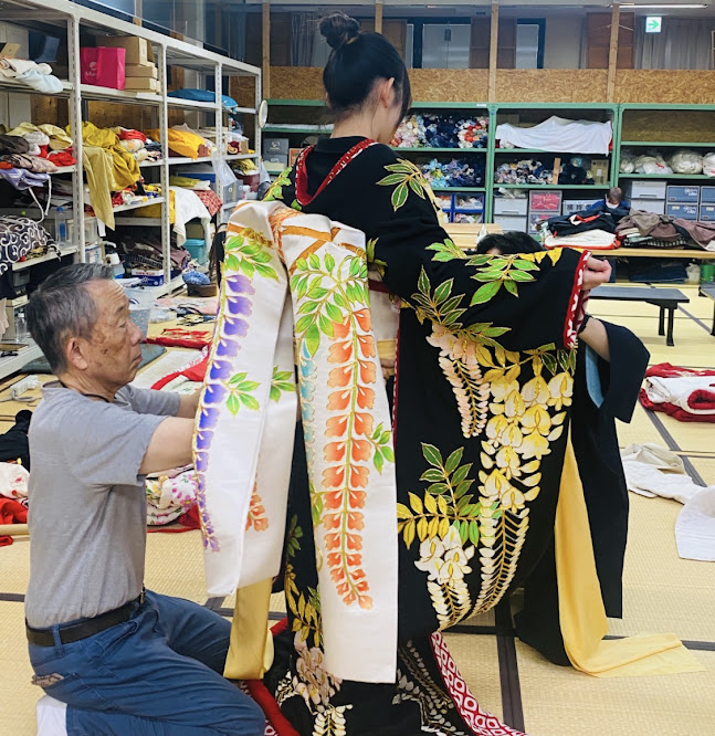 舞台衣裳｜和装｜着付｜名古屋｜北徳｜就労体験
