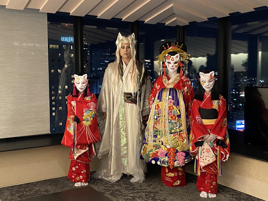 御園通商店街花魁道中　百狐夜行