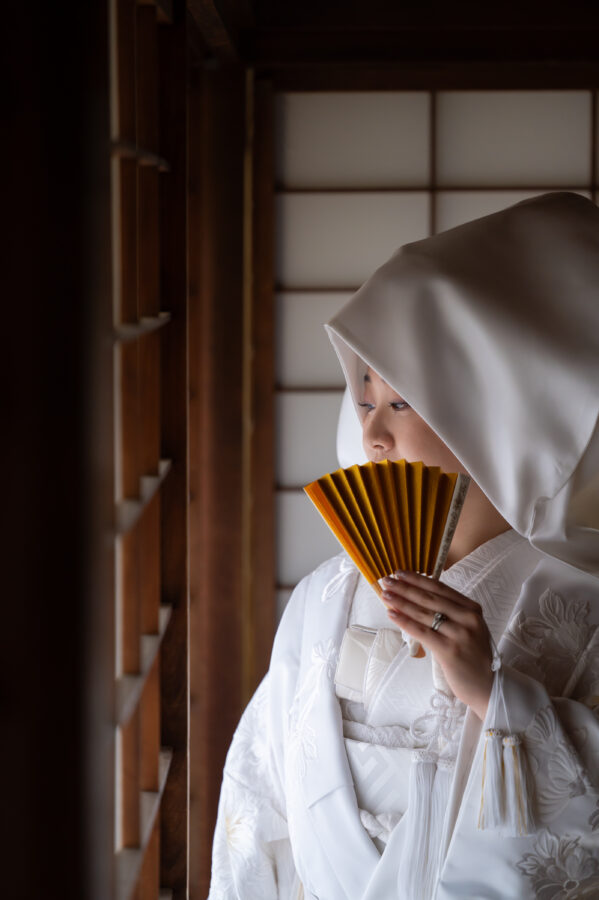 前撮り|和装|フォトウェディング|名古屋|綿帽子