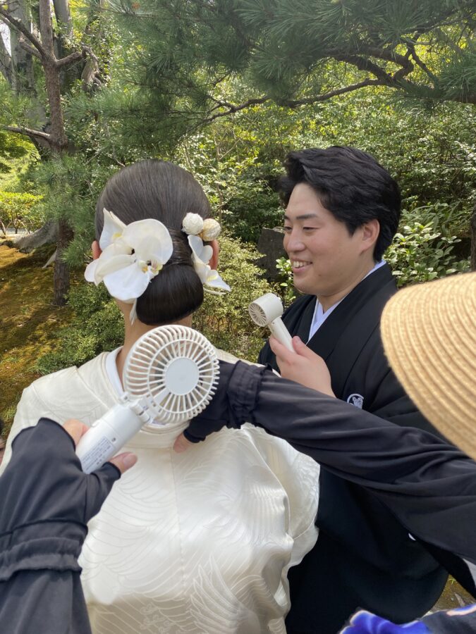 白鳥庭園ロケーションフォト夏ロケ