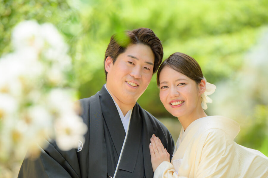 白鳥庭園|和装|前撮り|名古屋|フォトウェディング