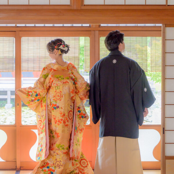 白鳥庭園｜和装｜前撮り｜名古屋｜フォトウェディング