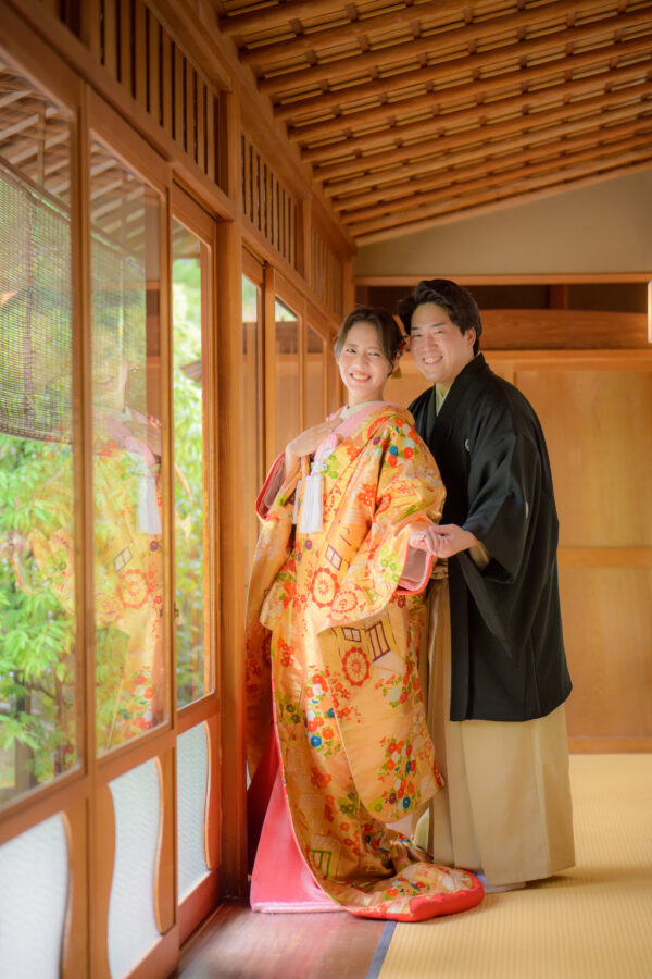 白鳥庭園|和装|前撮り|名古屋|フォトウェディング