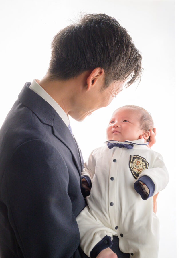 お宮参り｜和装｜名古屋｜北徳｜スタジオ｜家族写真