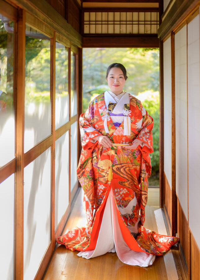 前撮り｜和装｜フォトウェディング｜名古屋｜北徳｜中村公園｜色打掛
