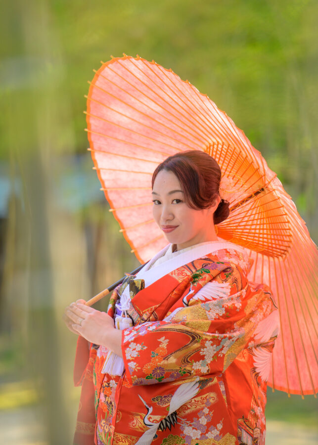 前撮り｜和装｜フォトウェディング｜名古屋｜北徳｜中村公園｜色打掛
