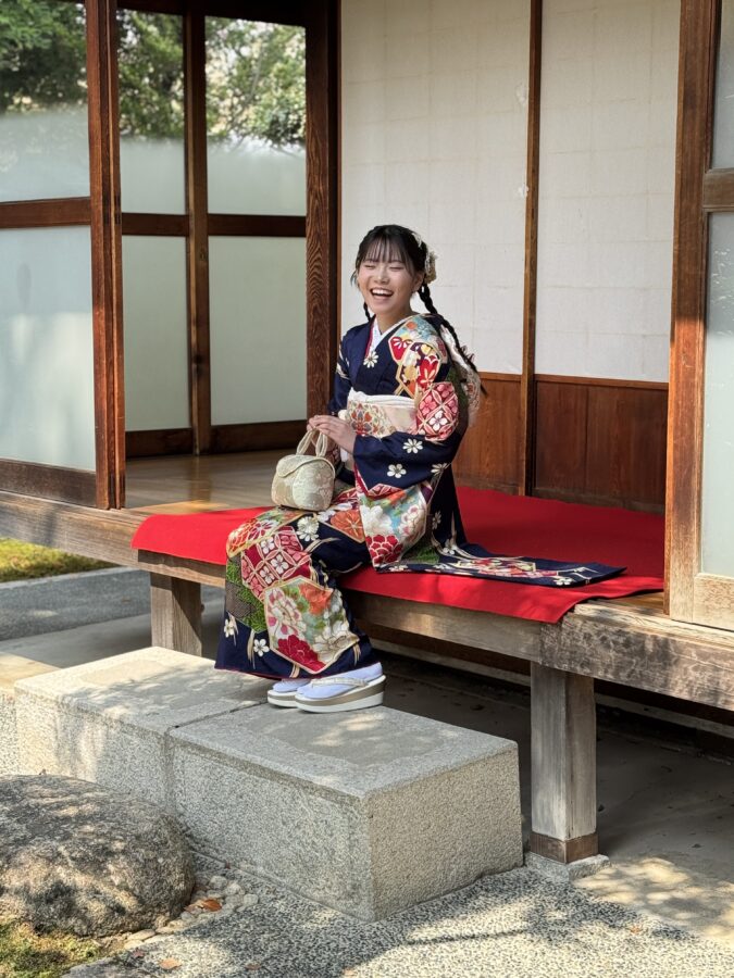 成人記念|和装|振袖|名古屋|北徳| ロケーションフォト