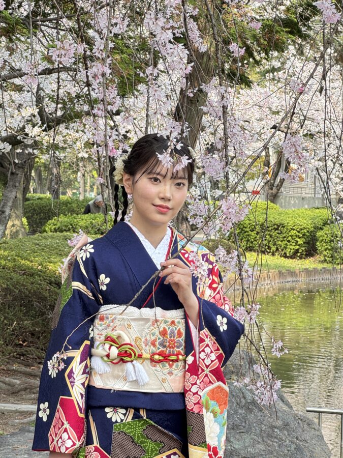 成人記念|和装|振袖|名古屋|北徳| ロケーションフォト