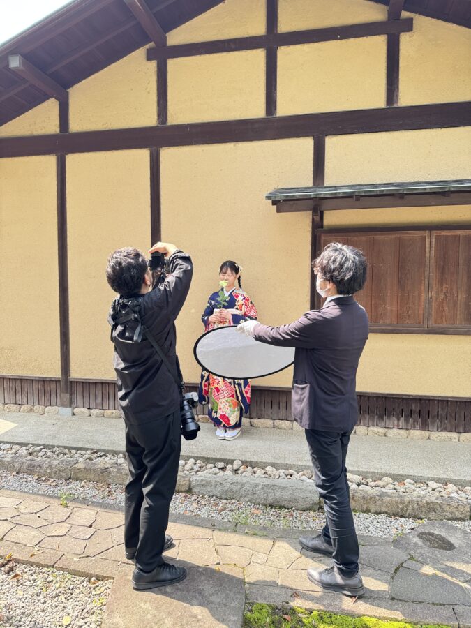 成人記念|和装|振袖|名古屋|北徳| ロケーションフォト