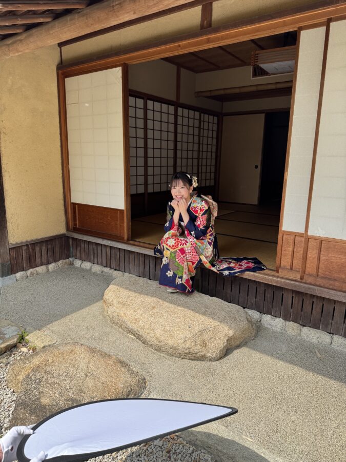 成人記念|和装|振袖|名古屋|北徳| ロケーションフォト