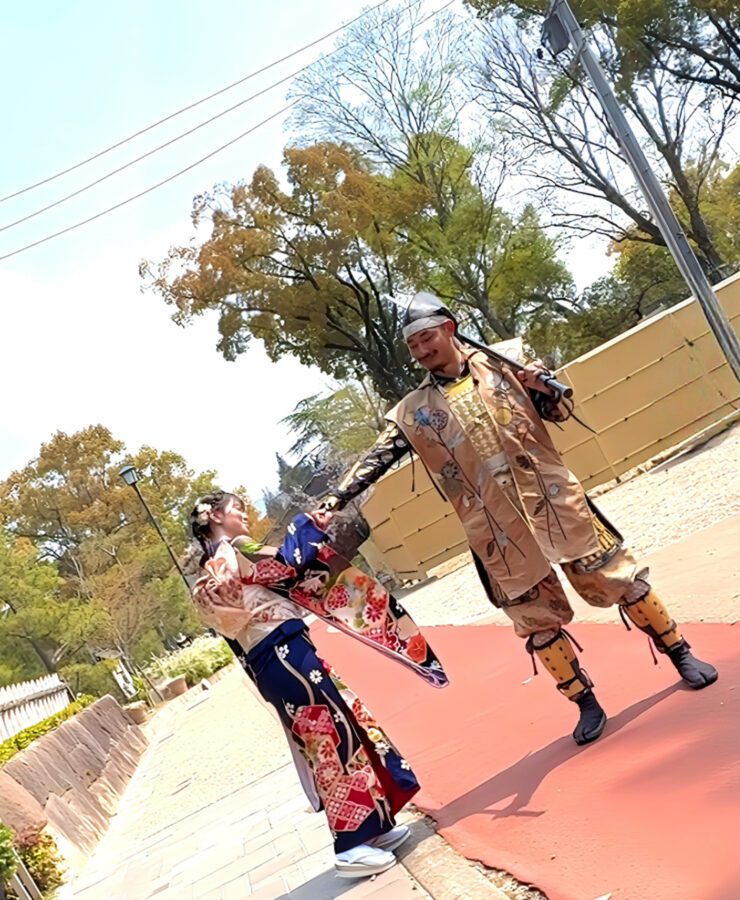 成人記念|和装|振袖|名古屋|北徳| ロケーションフォト