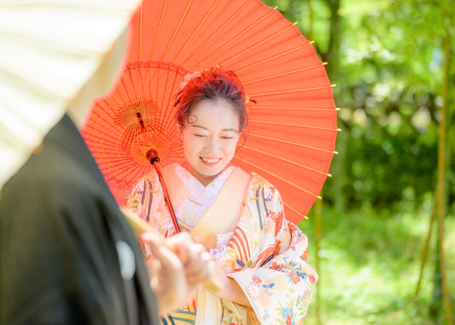 前撮り｜和装｜フォトウェディング｜名古屋｜中村公園｜北徳